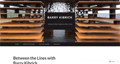 Desktop Screenshot of barrykibrick.com