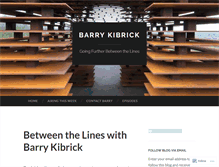 Tablet Screenshot of barrykibrick.com